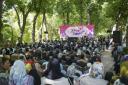 گردهمایی دانشگاهیان دانشگاه شیراز در باغ ارم به‌مناسبت هفته شیراز