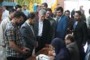 استقبال پرشور دانشجویان و حضور مسئولان استانی در شعب دانشجویی اخذ رای دانشگاه شیراز