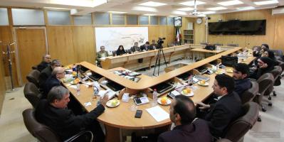 مراسم تقدیر از دانشجویان نمونه کشوری و دانشگاه دانشگاه شیراز در سالن جلسات ریاست دانشگاه 1393 - 