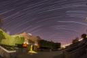 آسمان شب رصد خانه عکس از سجاد معینی دانشجوی رشته فیزیک .JPG - 